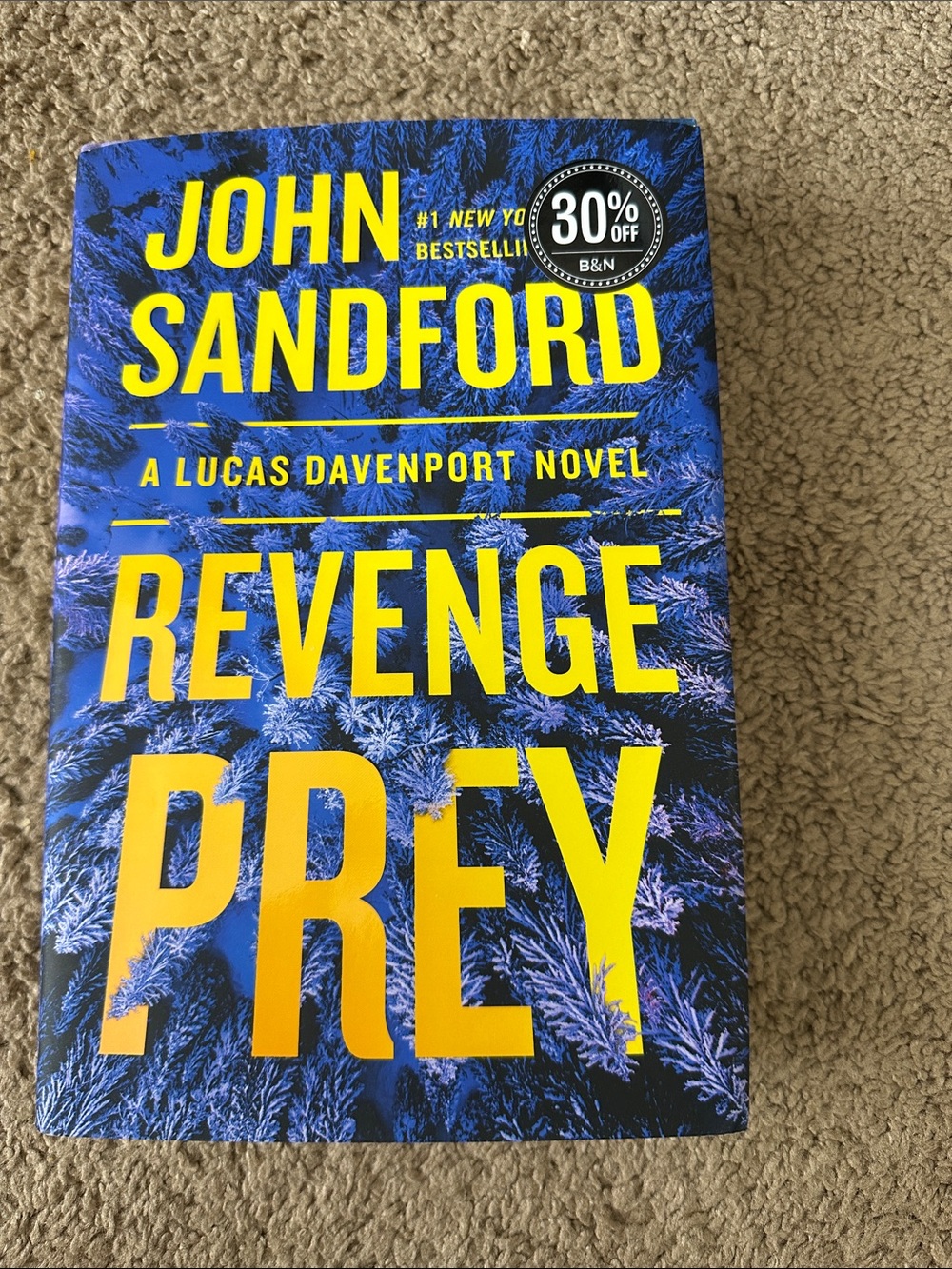 Revenge Prey by - Blue & Yellow Hardcover